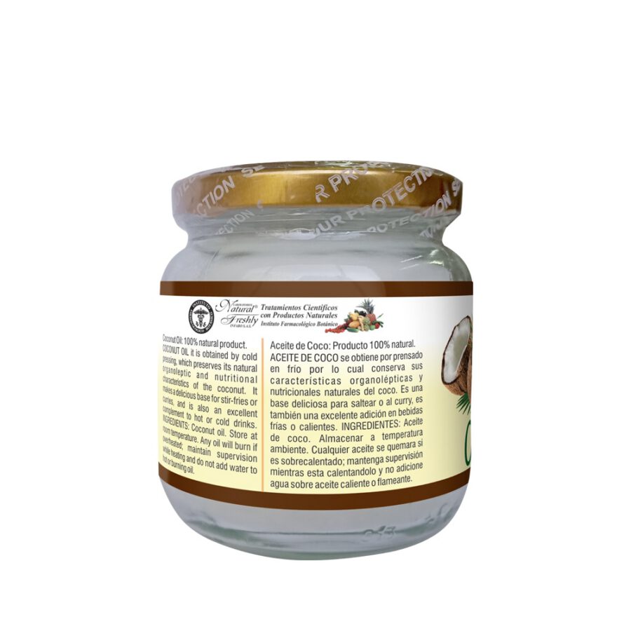 ACEITE ORGANICO DE COCO VIRGEN X 180 GR - Imagen 2
