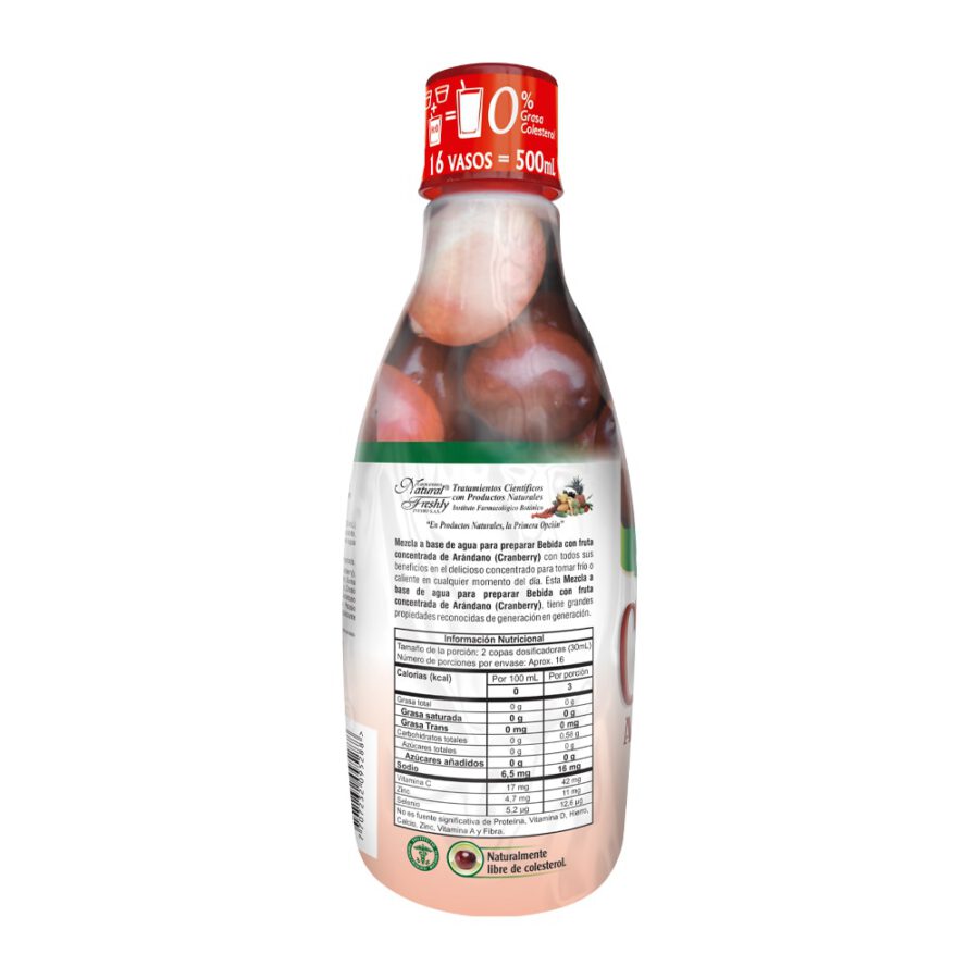 BEBIDA FUNCIONAL DE CRAMBERRY X 500 ML - Imagen 2