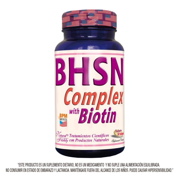 BHSN COMPLEX WITH BIOTIN FCO X 50 CAP