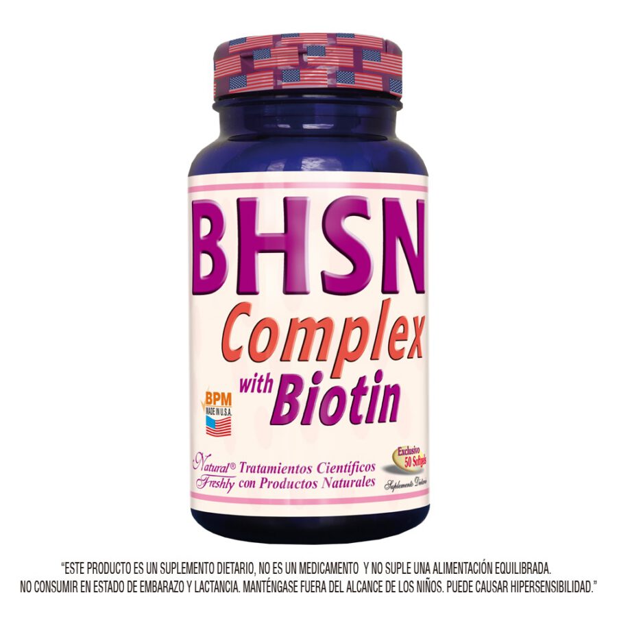 BHSN COMPLEX WITH BIOTIN FCO X 50 CAP