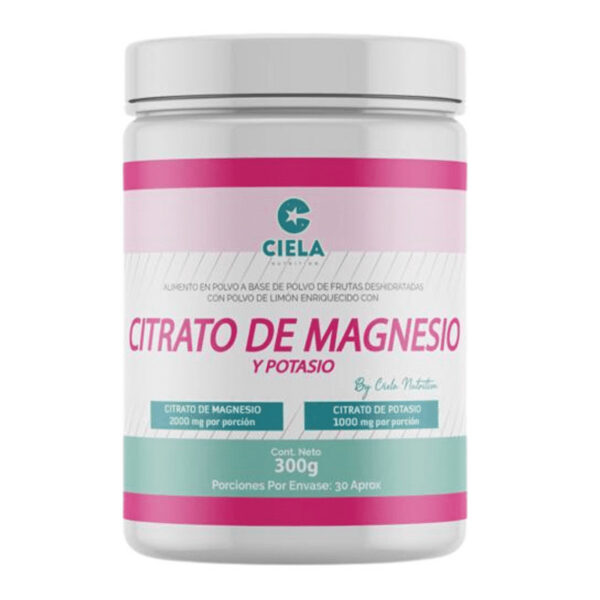 CITRATO DE MAGNESIO Y POTASIO DE CIELA X 300 GR
