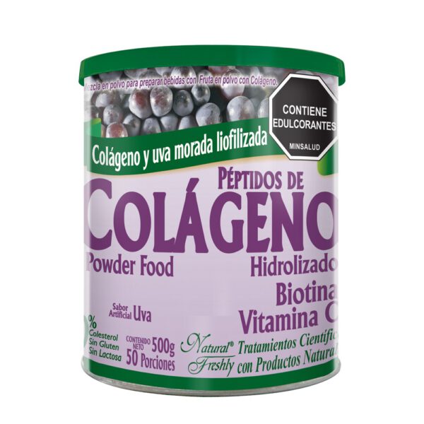 COLÁGENO X 500 GR HIDROLIZADO CON RESVERATROL POLVO