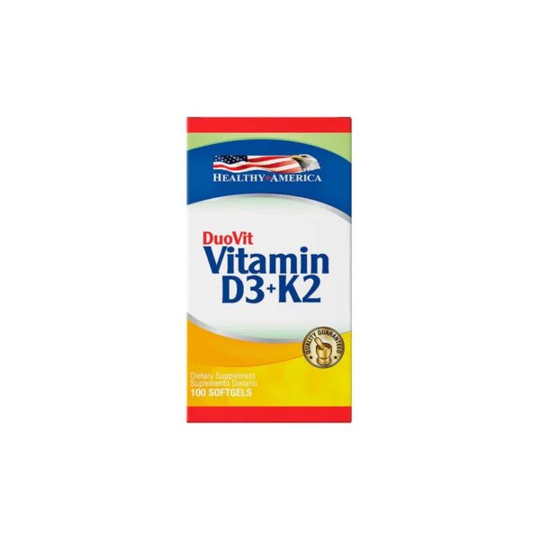 DUOVIT VITAMIN D3 + K2 X 100 SOFGELS