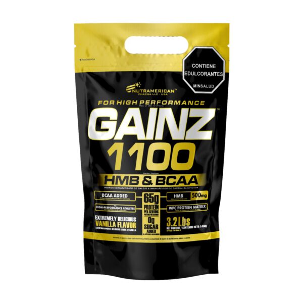 GAINZ HMB BCAA 1100 X 3.2 LB