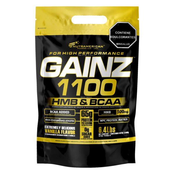 GAINZ HMB BCAA 1100 X 6.4 LB