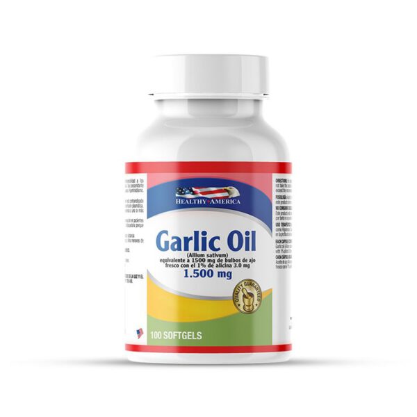 GARLIC OIL 1500 MG FCO X 100 SOFGELS