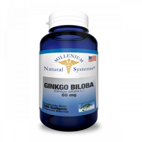 GINKGO BILOBA 60 MG FCO X 60 CAP