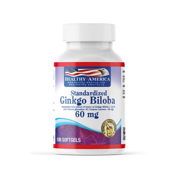 GINKGO BILOBA 60 MG FCO X 100 SOFTGELS
