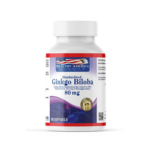 GINKGO BILOBA 80 MG FCO X 90 SOFTGELS