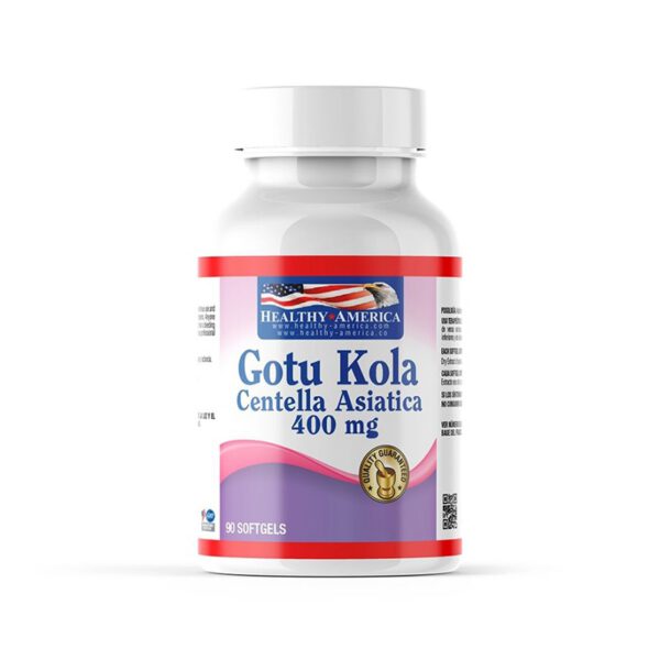 GOTU KOLA 400 MG FCO X 90 SOFTGELS