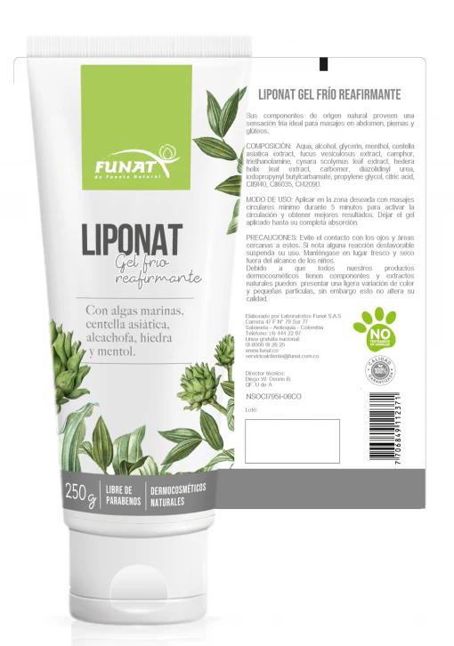 LIPONAT GEL FRIO X 250 GR