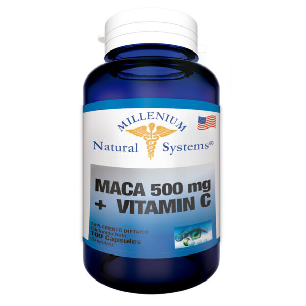 MACA + VITAMINA 500 MG 100 CAP