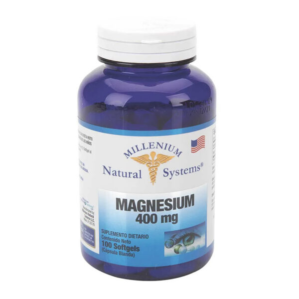 MAGNESIUM 400 MG X 100 CAP