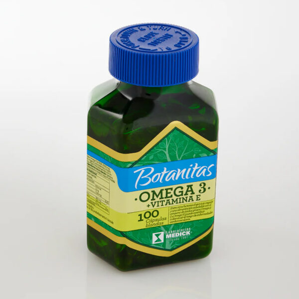 OMEGA 3 + VITAMINA E FCO X 100 CAP
