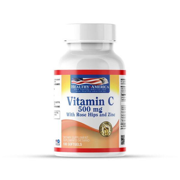 VITAMIN C 500 MG FCO X 100 SOFGELS