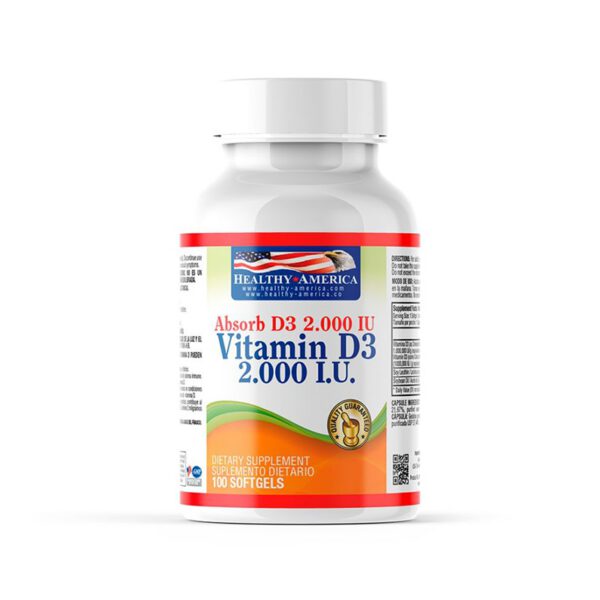 VITAMIN D3 2000 IU X 100 SOFTGELS