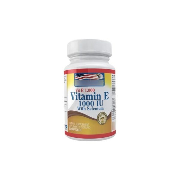 VITAMIN E 1000 WITH SELENIUM FCO X 50 SOF
