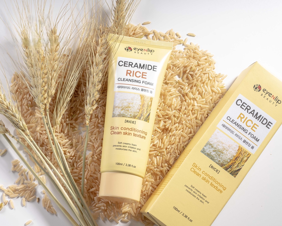 Eyenlip Ceramide Rice Cleansing Foam - Imagen 2