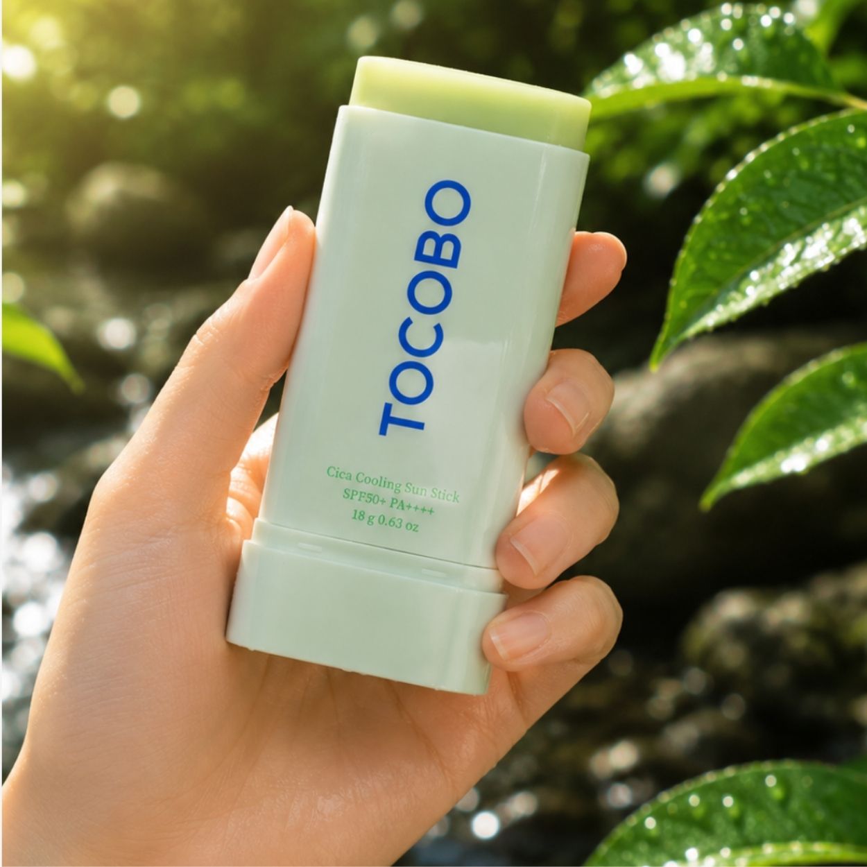 Tocobo Cica Cooling Sun Stick SPF50+ PA++++ - Imagen 2