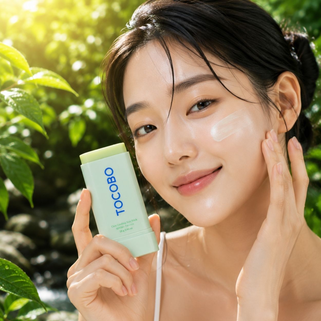 Tocobo Cica Cooling Sun Stick SPF50+ PA++++ - Imagen 3